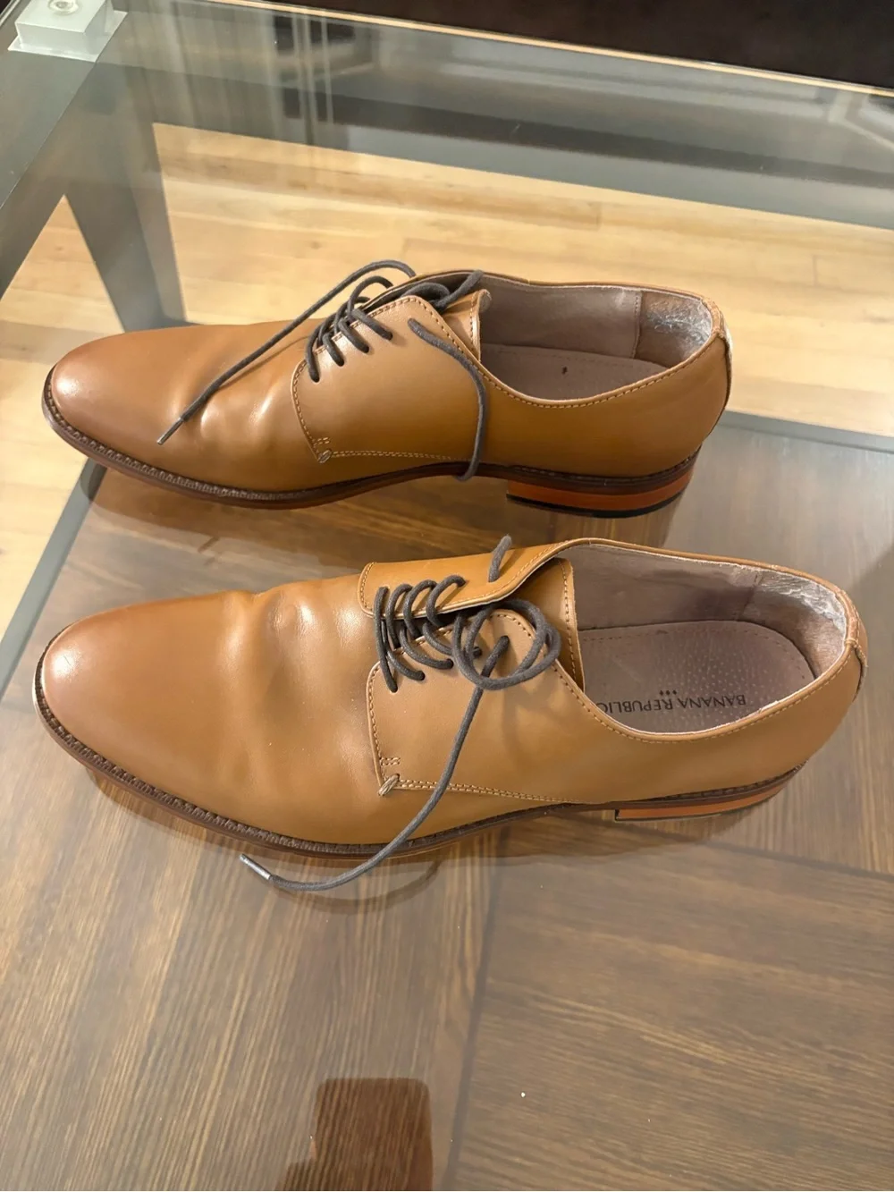Banana Republic Mens Brown Ortholite Shoe Size 10.5